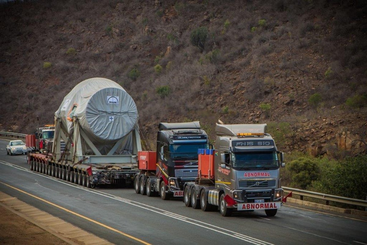 241 ton compressor, Richards Bay to Secunda